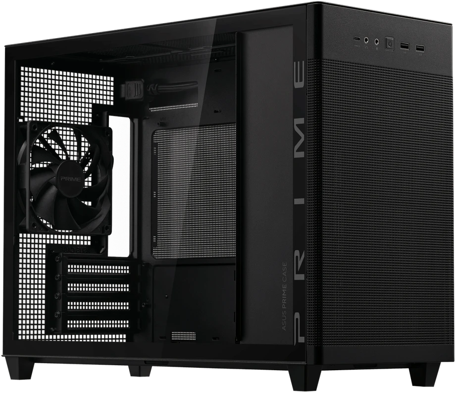 ASUS AP201 PRIME mATX korpusas TG