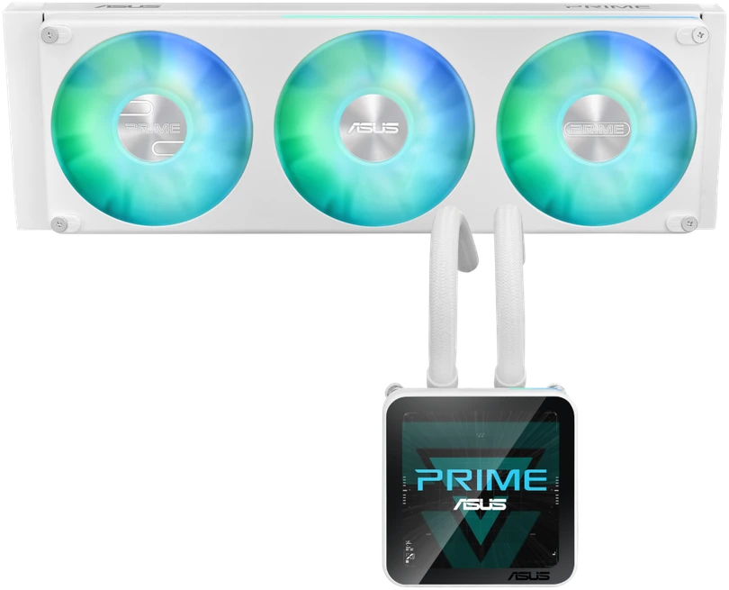 Vandens aušinimas Asus Prime SLC II 360 ARGB LCD WHT (90RC01W2-B0EAY0)