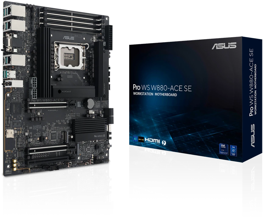 ASUS PRO WS W880-ACE SE Intel W880 LGA 1851 (Socket V1) ATX