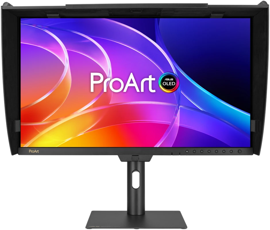 Monitorius ASUS ProArt Ekranas OLED PA27USD - 240Hz | 4K | QD-OLED | 26.5" | 1000nits | HDR400 | Thunderbolt 4 | USB-C PD 96W