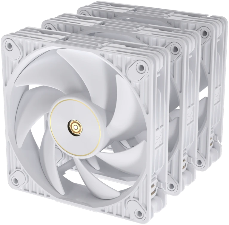 ASUS ProArt PF120 balti ventiliatoriai rinkinys