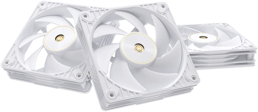 ASUS ProArt PF120 Fan PWM Baltas 3in1 Kompiuterio dėklas 12 cm 3 pc(s)