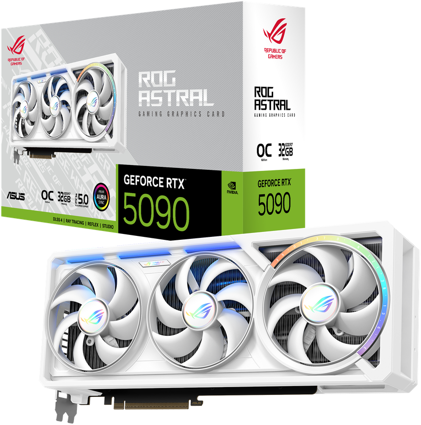 ASUS ROG Astral RTX 5090 32 GB GDDR7 vaizdo plokštė