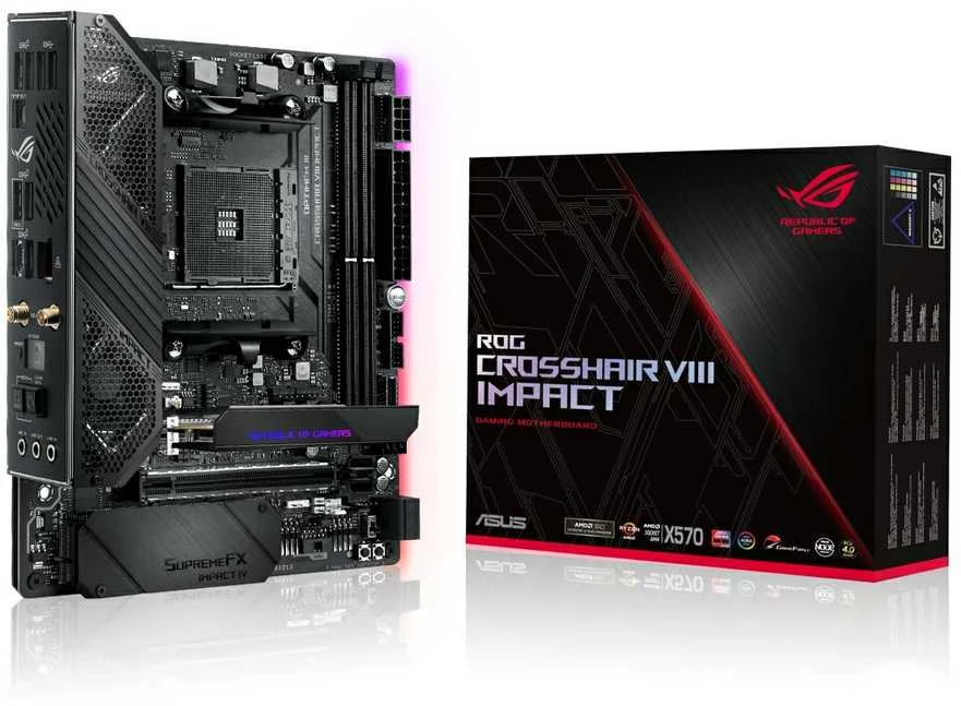 Pagrindinė plokštė ASUS ROG Crosshair VIII Impact