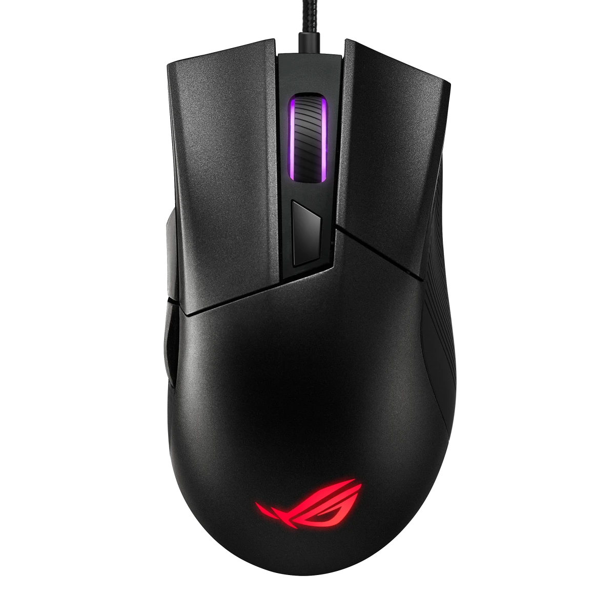 Optinė laidinė pelė Asus ROG Gladius II Core, 6 200-dpi/Omron switches with 50-million-click durability/lightweight - 92,5 g/Aura Sync