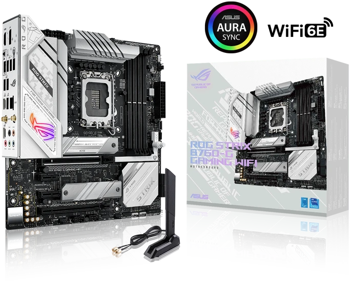 Pagrindinė plokštė ASUS ROG STRIX B760-G GAMING WIFI