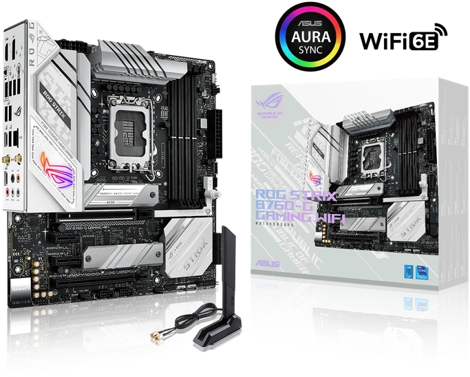 Pagrindinė plokštė ASUS ROG STRIX B760-G GAMING WIFI