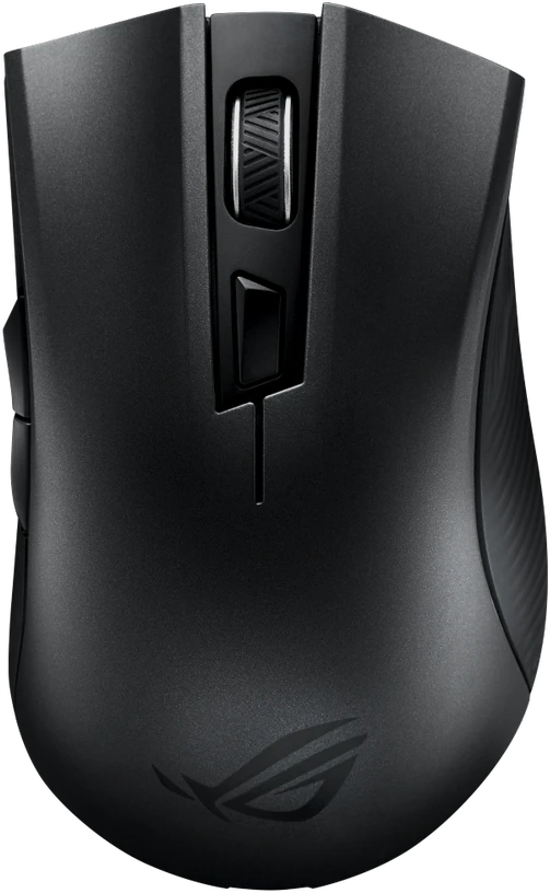 ASUS ROG Strix Carry kompiuterinė pelė RF belaidis + „Bluetooth“ Optinis 7200 DPI dešinei rankai