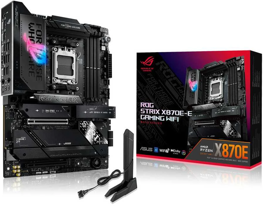ASUS ROG STRIX X870E-E GAMING WIFI Mainboard Sockel AM5