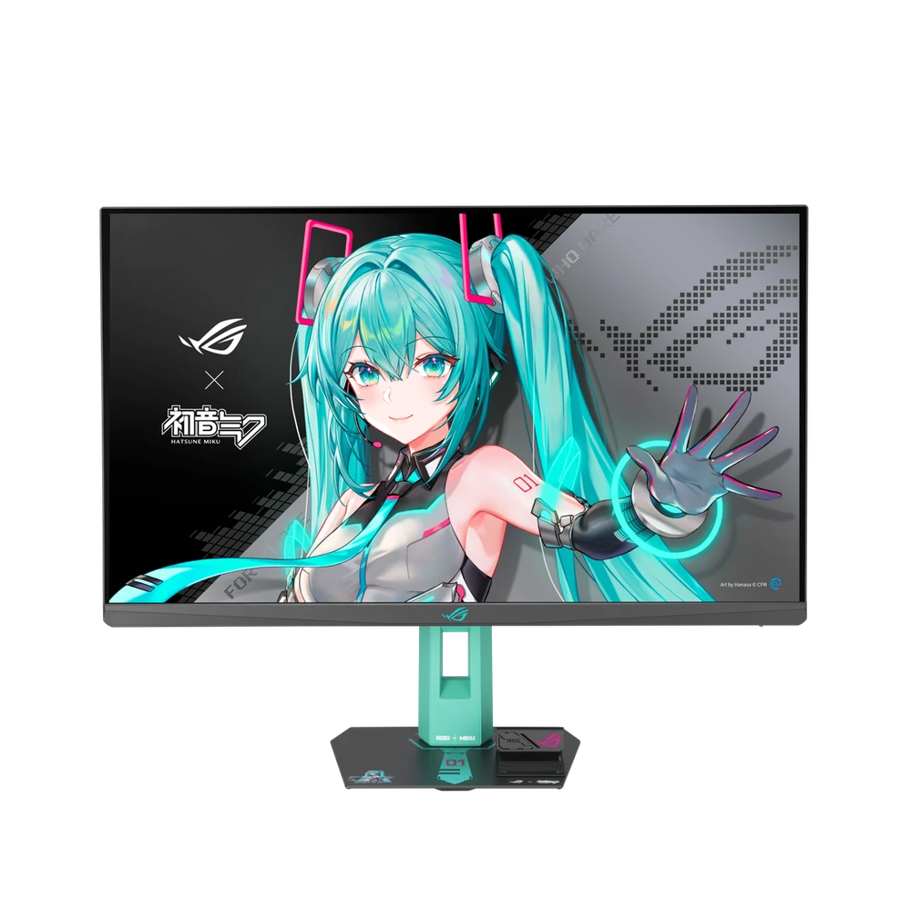 Monitorius ASUS ROG Strix XG27ACMEG-G Hatsune Miku - 260Hz OC | QHD | Fast IPS | 27"