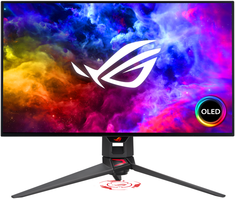 240hz ゲーミングモニター ROG Swift OLED PG27AQDM ASUS ROG Swift OLED PG27AQDM Gaming Monitorius - 240Hz PROMO, žema