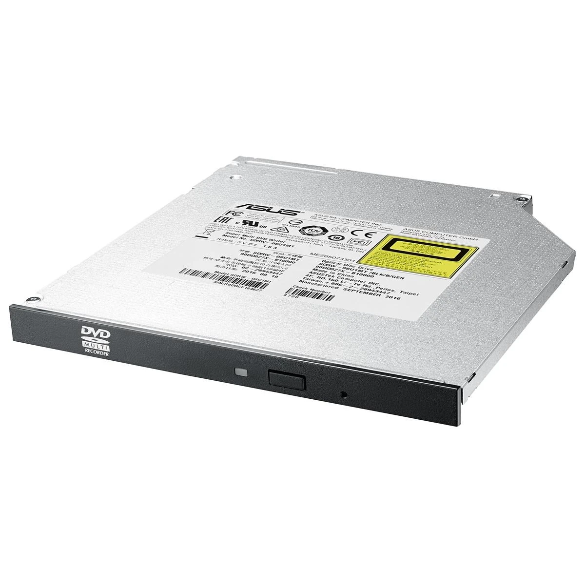 Asus | SDRW-08U1MT | Vidinis | Sąsaja SATA | CD skaitymo greitis 24 x | CD įrašymo greitis 24 x | Juodas | DVD rašiklis