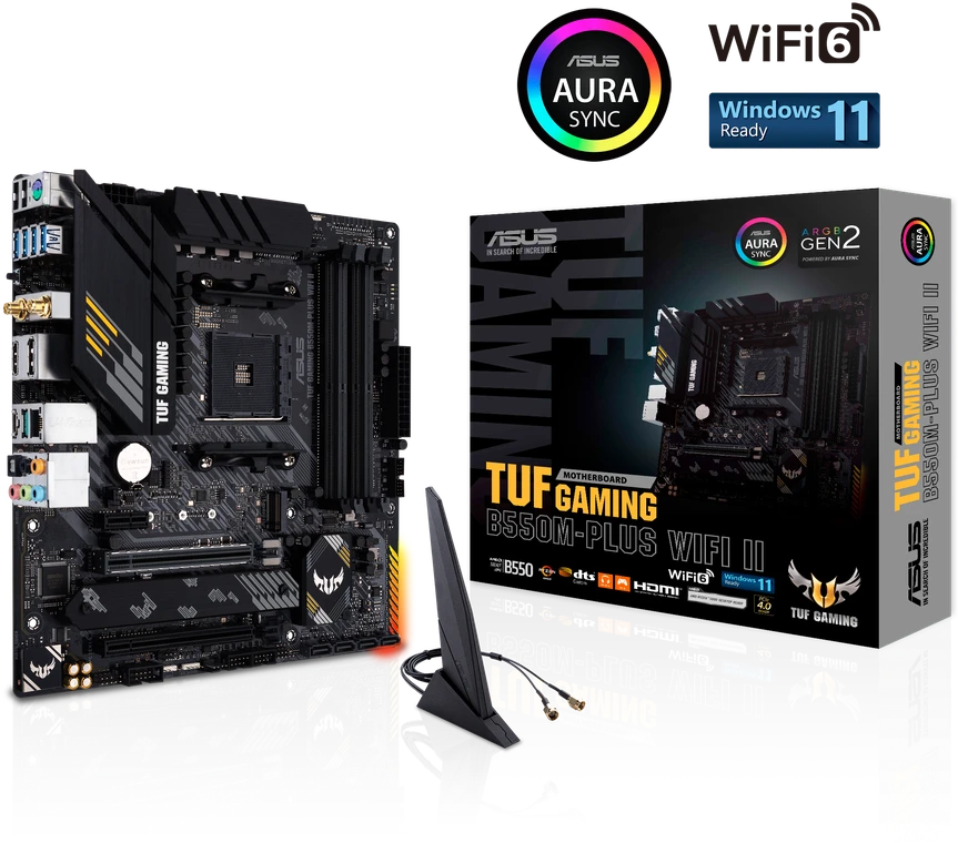Pagrindinė plokštė ASUS TUF Gaming B550M-PLUS WIFI II
