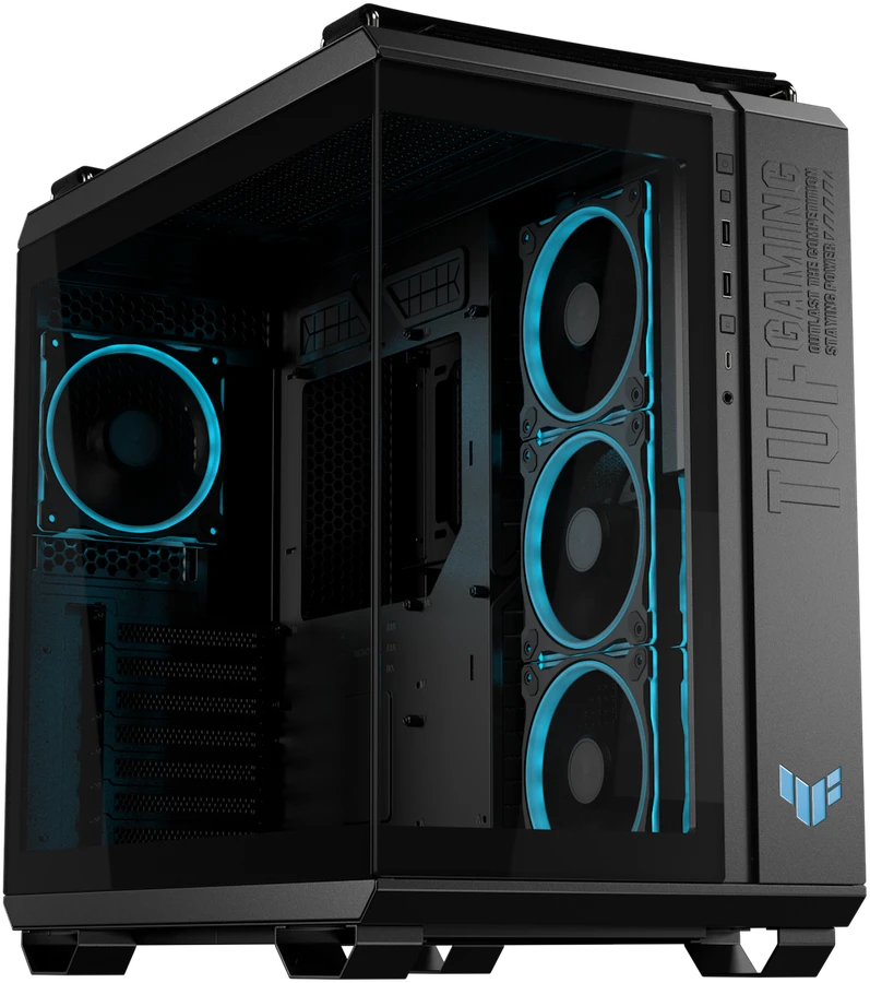 ASUS TUF GAMING GT502 Horizon TG ARGB Juodas Midi Tower