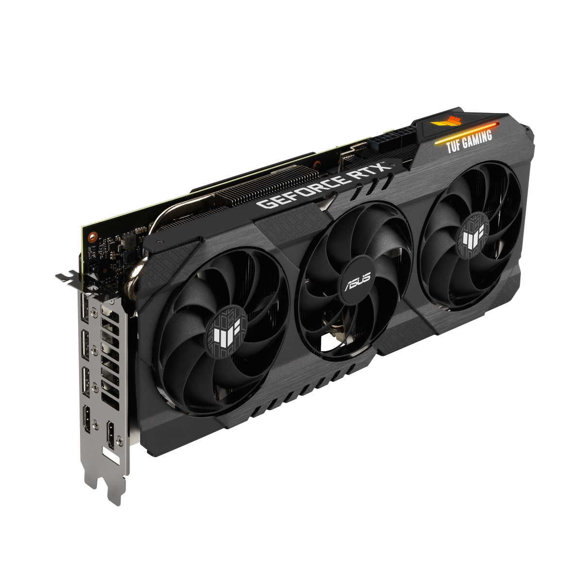 Vaizdo plokštė ASUS TUF-RTX3070TI-O8G-GAMING 8GB GDDR6X 2xHDMI 2.1 3xDP 1.4a