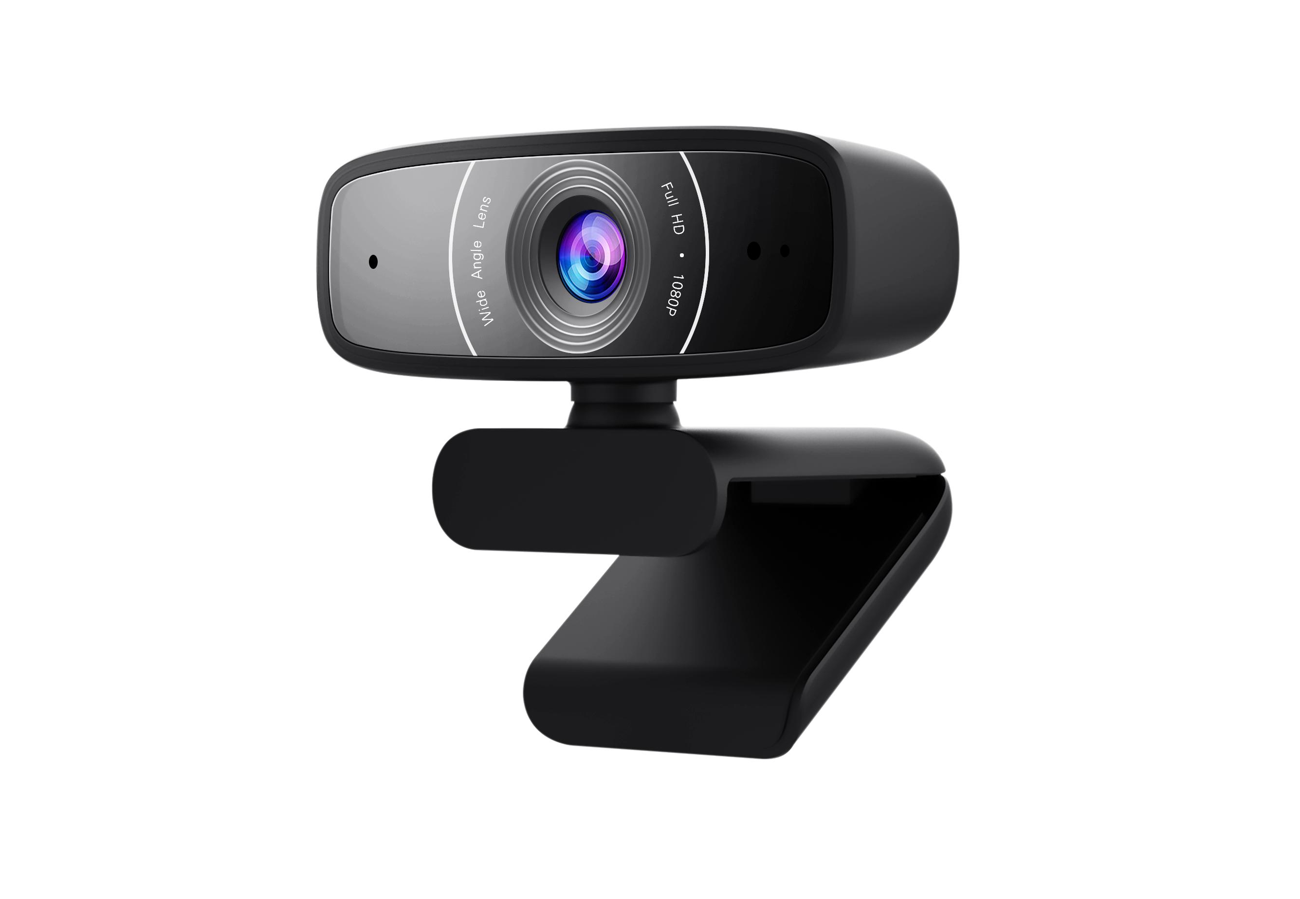 Internetinė kamera ASUS Webcam C3, 1080p FHD, 30 fps, 360° sukimosi mechanizmas