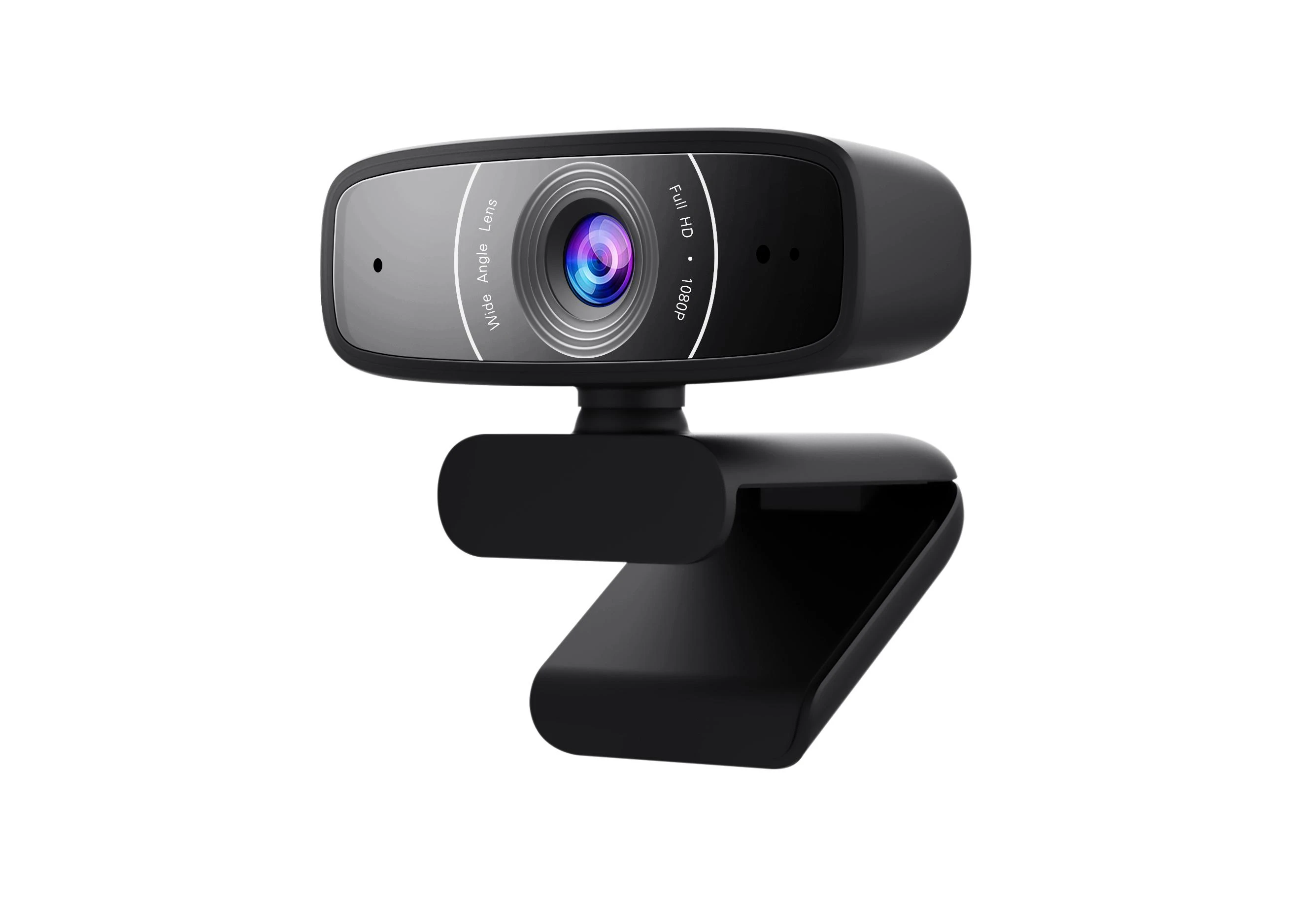 Internetinė kamera ASUS Webcam C3, 1080p FHD, 30 fps, 360° sukimosi mechanizmas aprašymas - Prekės nuotrauka