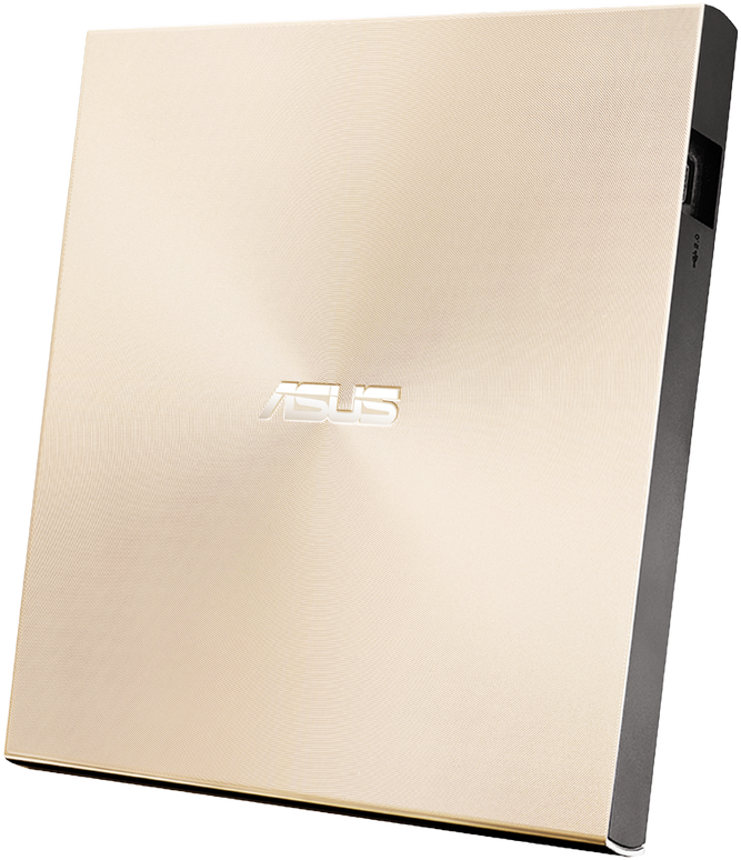 Išorinis DVD įrašymo įrenginys Asus ZenDrive U9M USB/USB-C, Auksinės spalvos