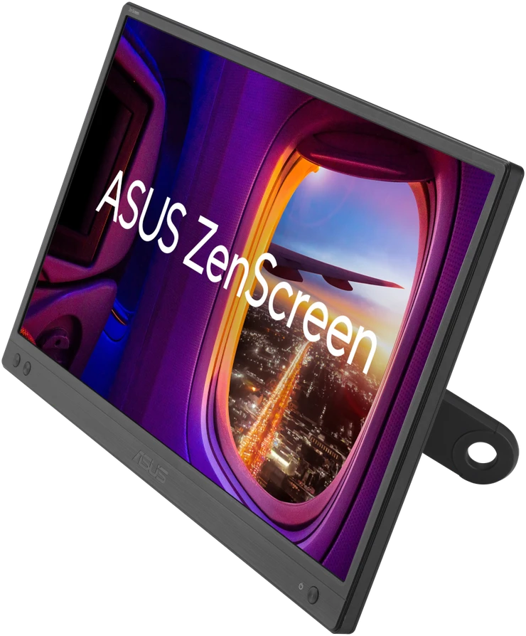 Monitorius ASUS ZenScreen MB166CR, 15.6", 1920x1080, 60Hz, 5ms