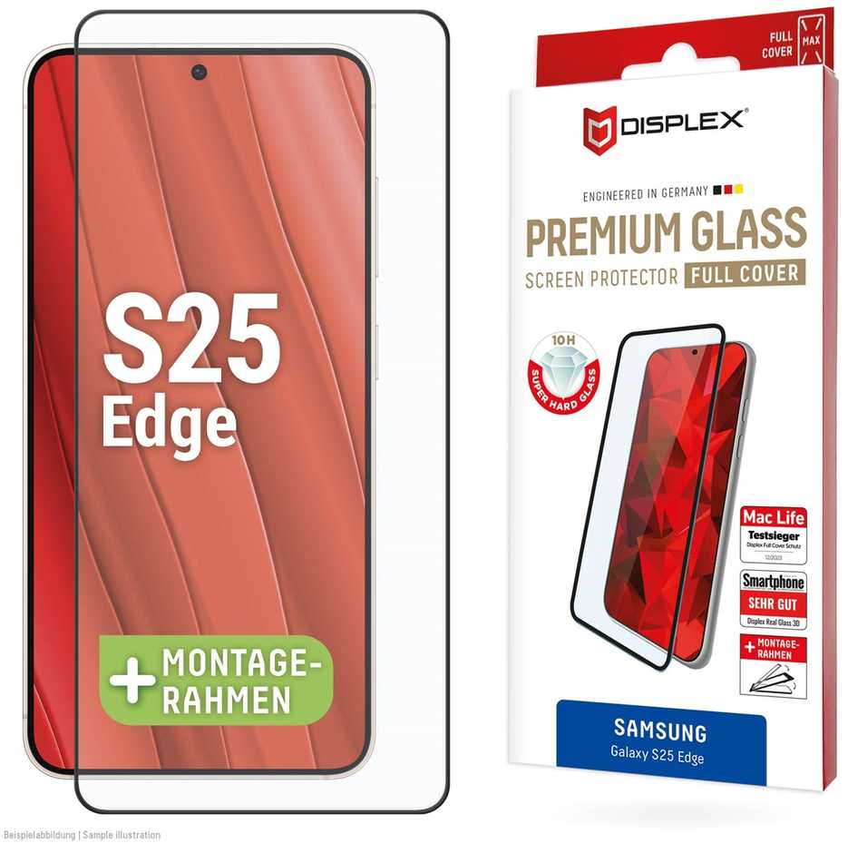E.V.I DISPLEX Premium Glass FC Samsung Galaxy S25 Edge