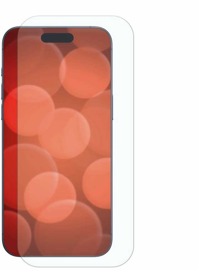Apple iPhone 16 Pro tikras ekrano stiklas, pagamintas iš „Displex“ skaidraus stiklo