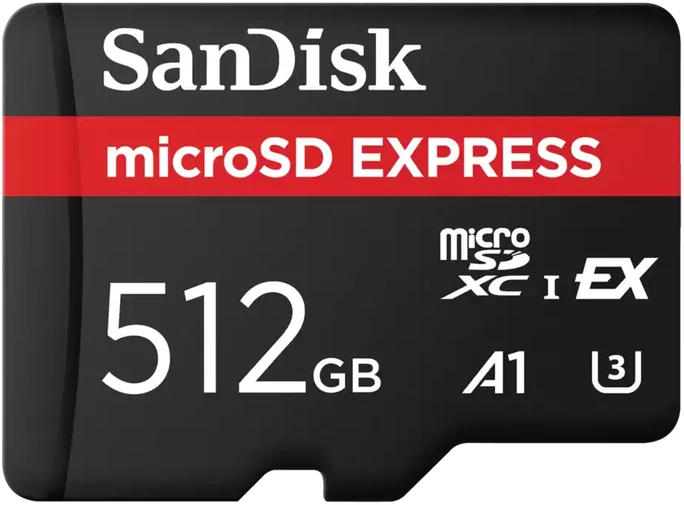 Atminties kortelė Karta SanDisk GamePlay Micro SDXC 512 GB Class 10 UHS-I/U3 V30 (SDSQXFN-512G-GN6GN)