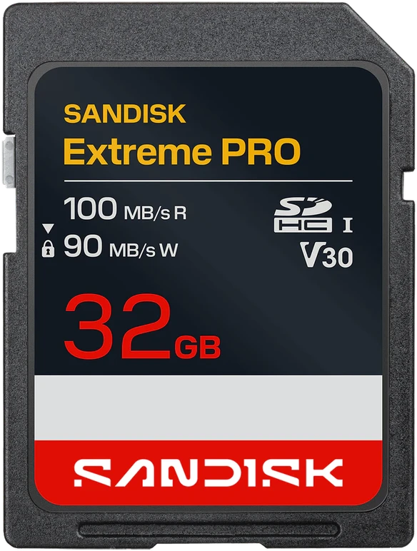 Atminties kortelė Karta SanDisk Extreme PRO SDHC 32 GB Class 10 UHS-I/U3 V30 (SDSDXXO-032G-GSCIN)