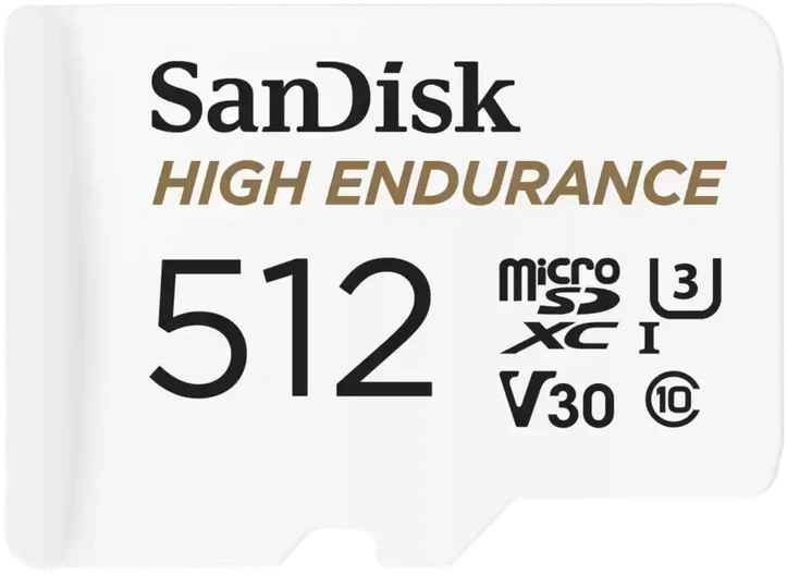 Atminties kortelė MicroSD Kortelė - SanDisk 512GB Klasės 10