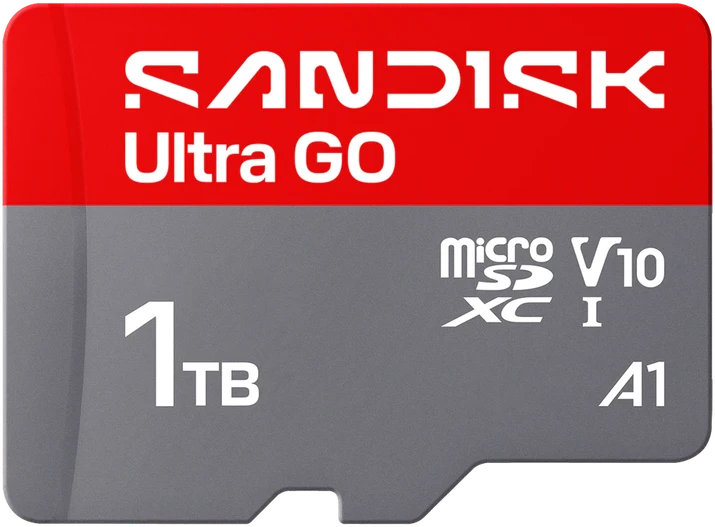 Atminties kortelė SanDisk Micro SDXC karta 1TB ULTRA GO(190MB/s, UHS-I )