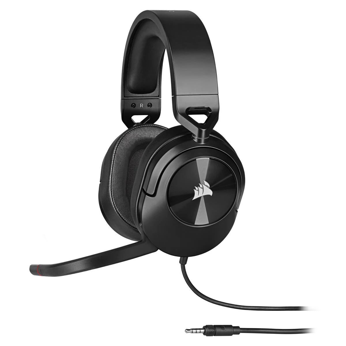 Žaidimų ausinės Corsair HS55 Surround Headset Carbon, Juodos