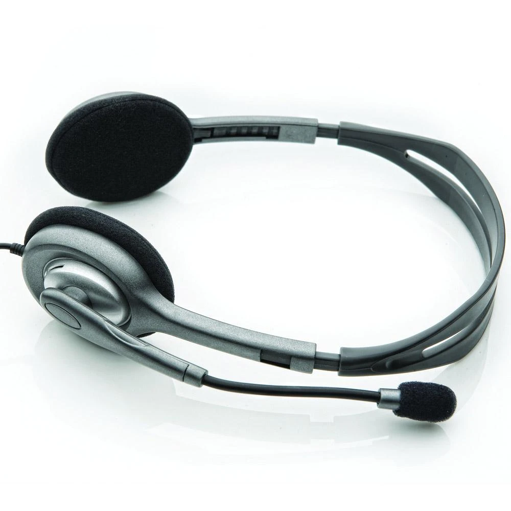 Logitech | LGT-H110 | Stereo ausinės | Juodas, Sidabrinis