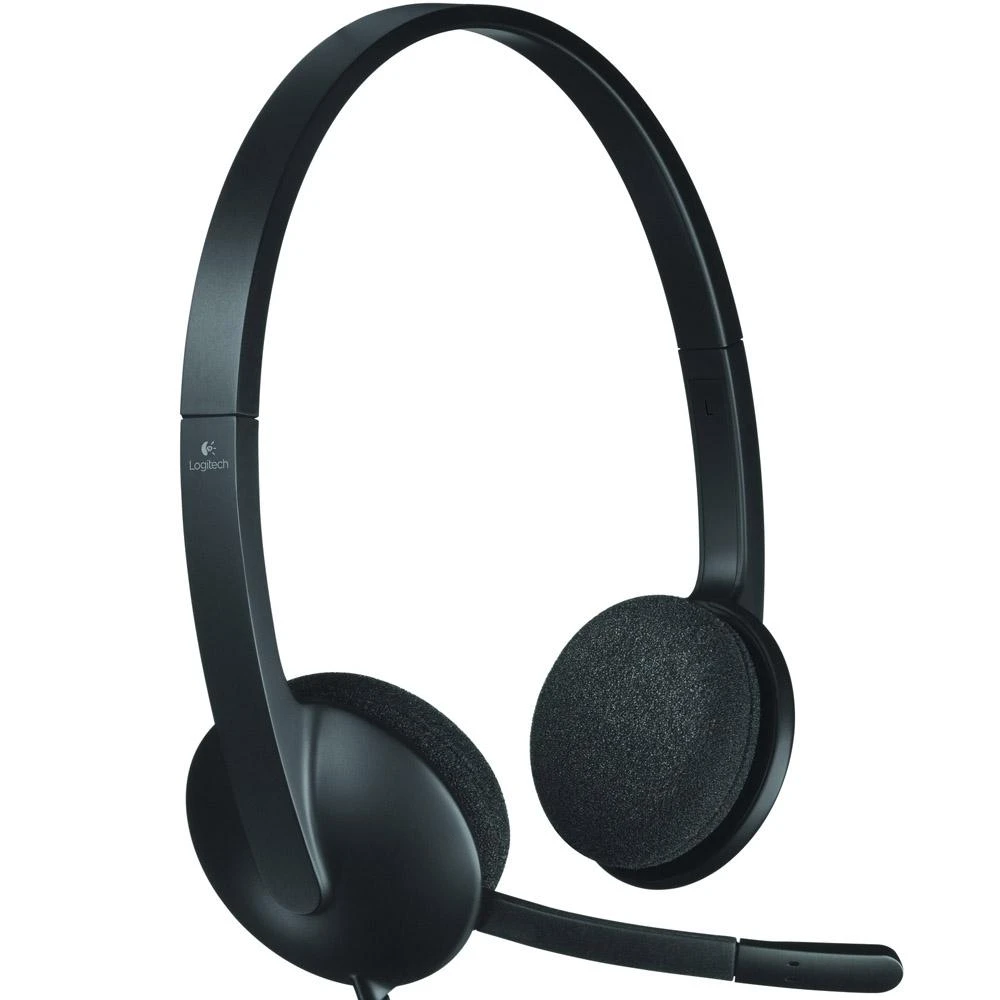 LOGITECH USB Ausinės H340 Ausinės on-ear su laidu
