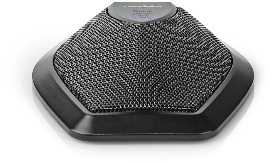 Mikrofonas Nedis MICCU100BK do komputera USB przewodowy Juodas