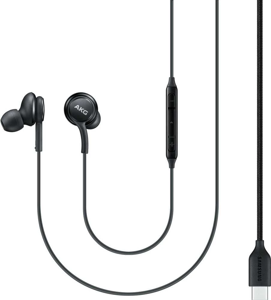 Ausinės Samsung IC100BBE Earphones Type-C, Juodas (Juodas) | Varle.lt