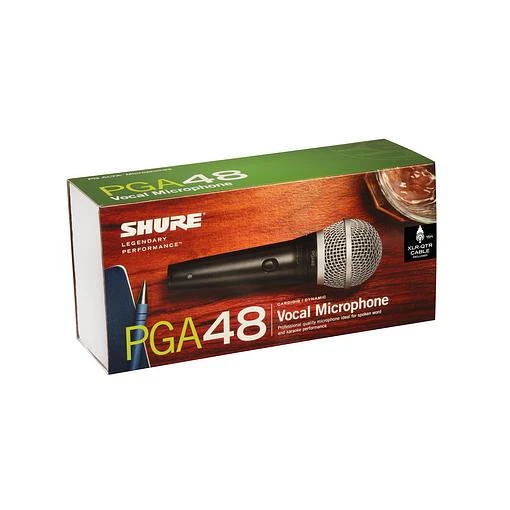 Shure PGA48-XLR-E mikrofonas