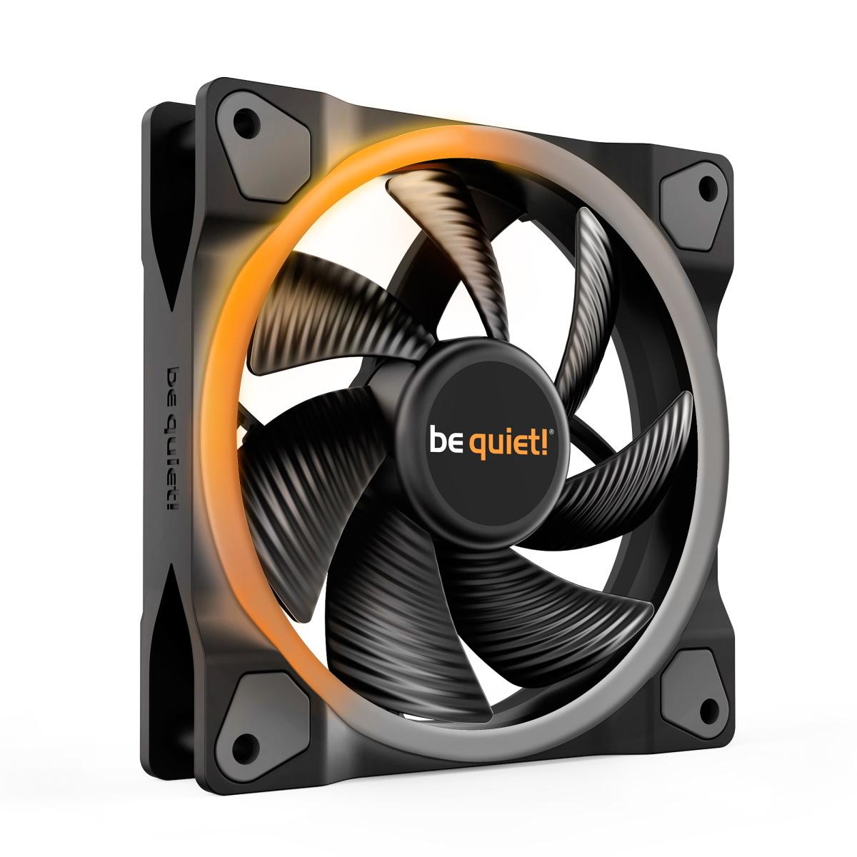 Be Quiet! CASE FAN 120MM LIGHT WINGS / BL072 BŪKITE TYLUS, modelis