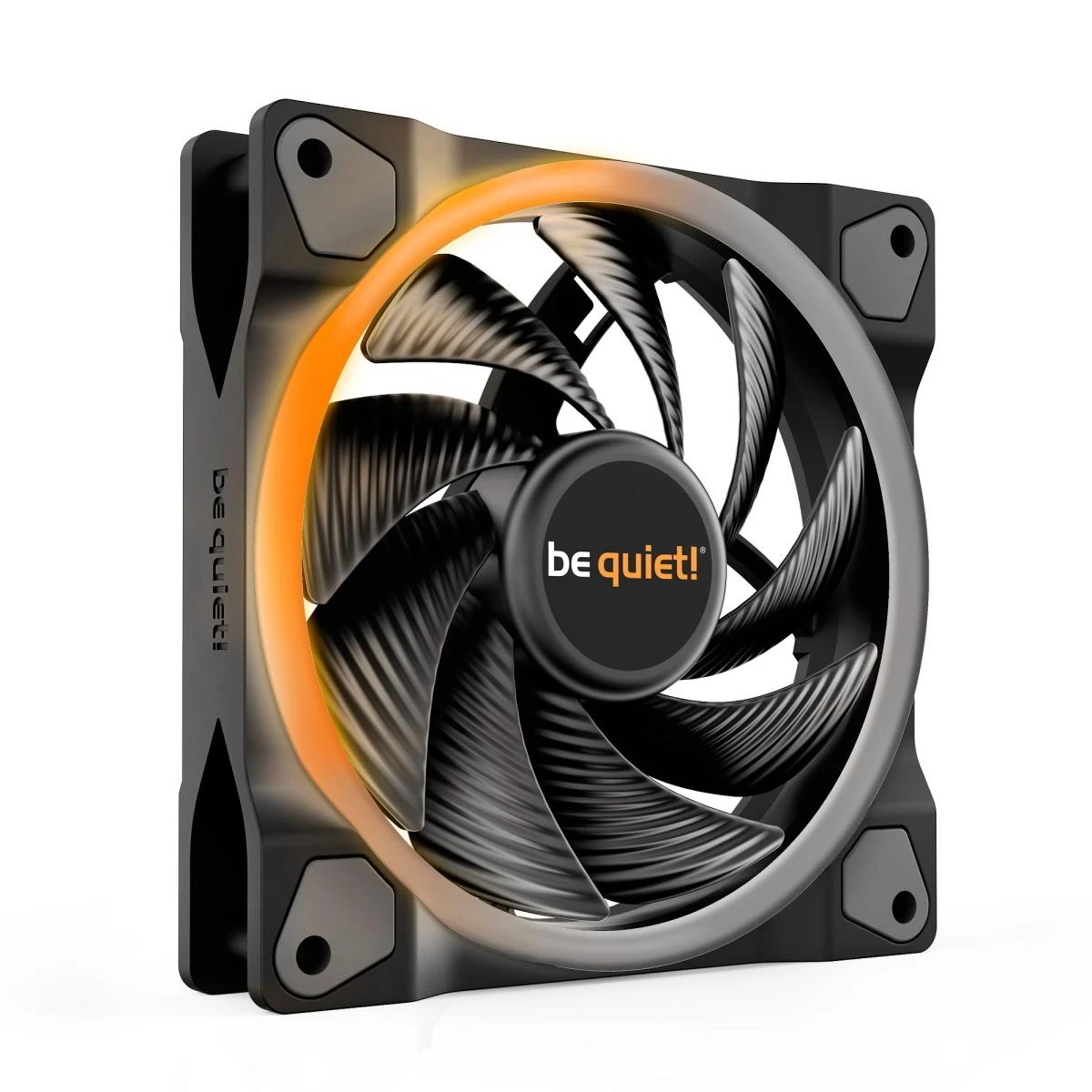 be quiet! Light Wings 120mm ventiliatorius su LED žiedu