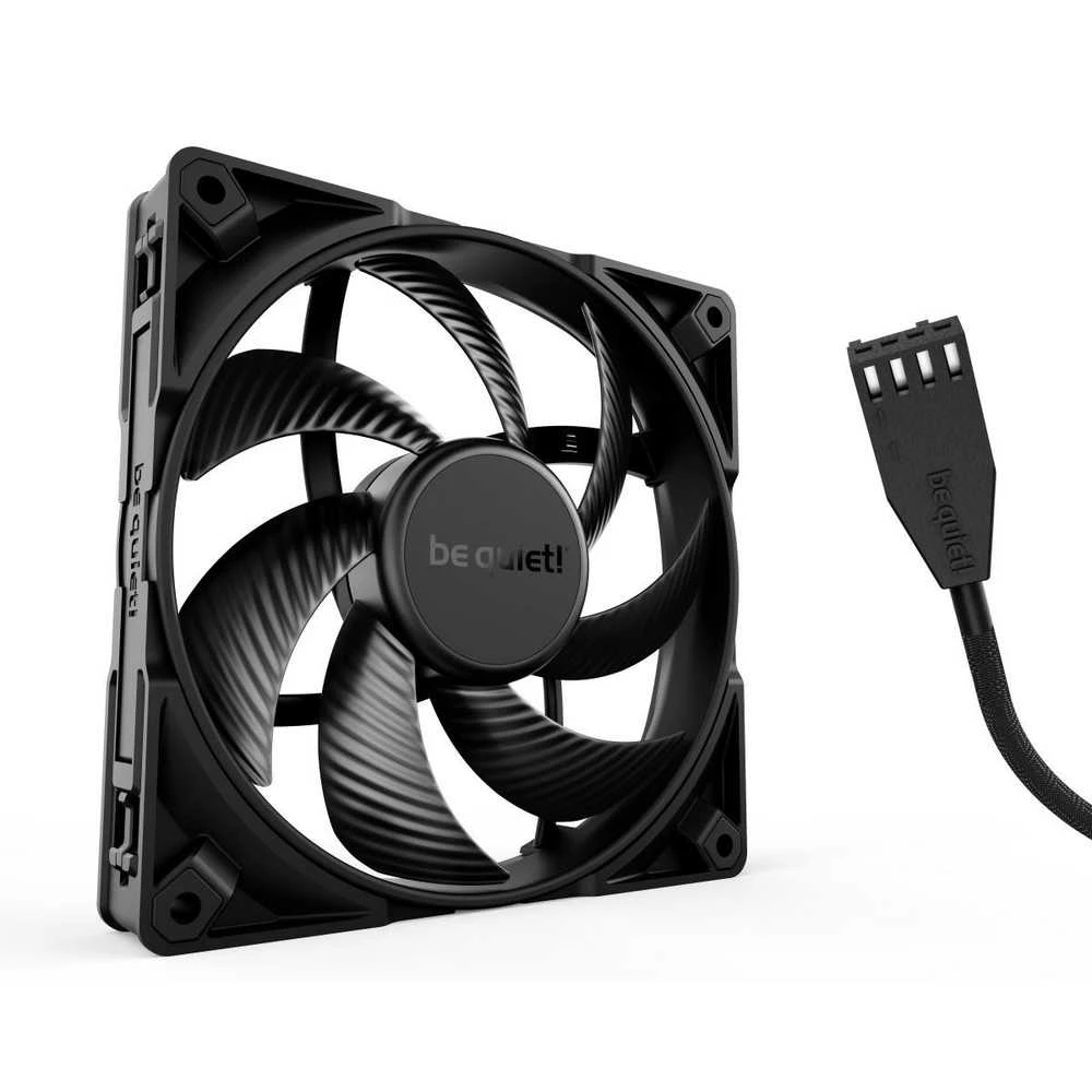 Be Quiet! Korpuso ventiliatorius SILENT WINGS PRO 4, 140mm PWM