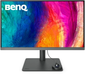 Monitorius BENQ PD2706U 27 colių IPS 4k 350 cd/m2 5ms HDMI DP USB C PD90W šakotuvas USB Pivot garsiakalbiai