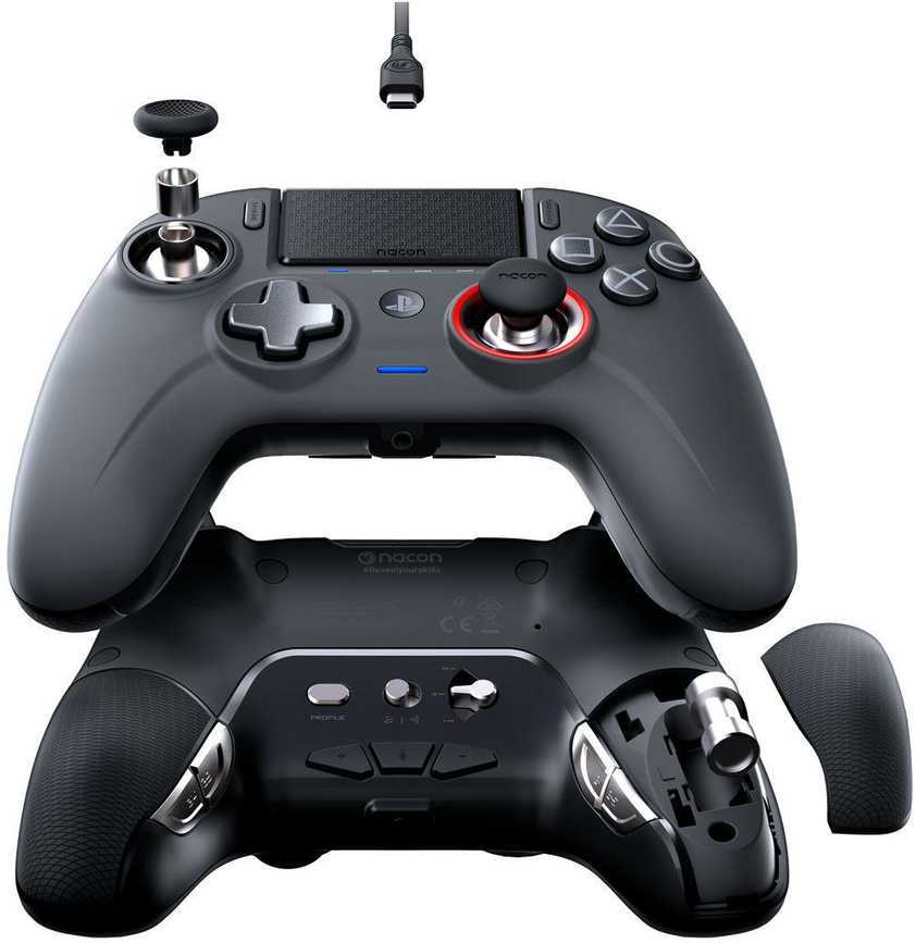 BIG BEN Nacon Controller per PS4 con cavo Nero | Mediaworld.it