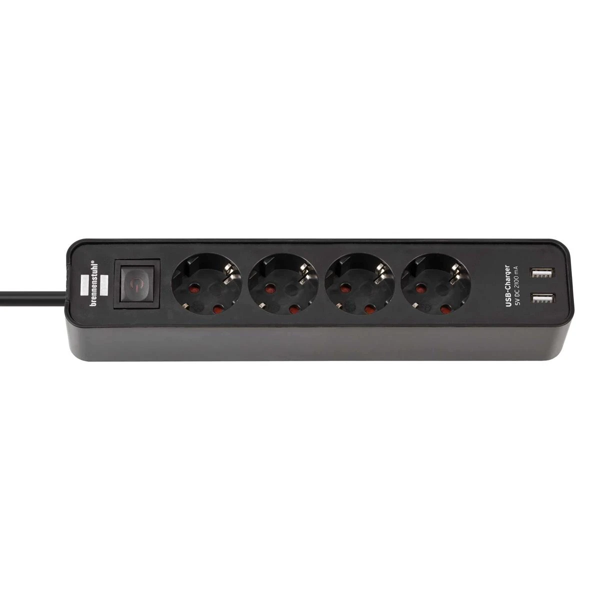 Buitinis ilgintuvas BRENNENSTUHL ECOLOR, 4 vt, 2USB, 1,4 m