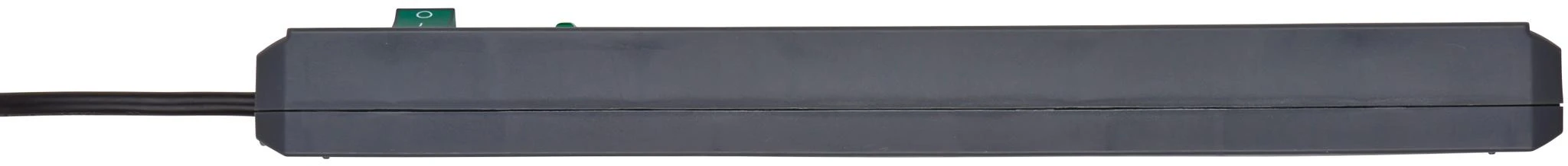 Brennenstuhl Secure-Tec 19.500A prailgintuvas su 6 lizdais ir apsauga nuo viršįtampių, 2m, pilkos spalvos