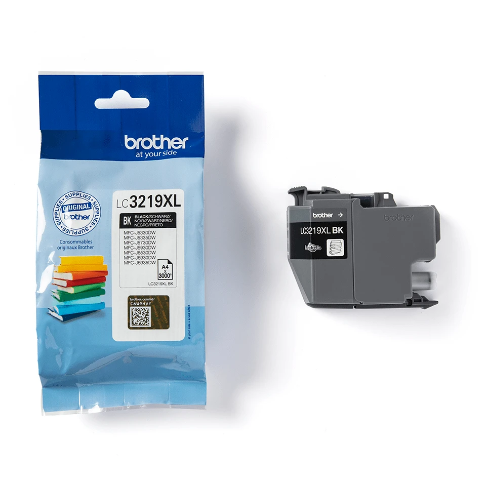 BROTHER LC-3219XLBK Juodas INK CARTRIDGE, 3,000P