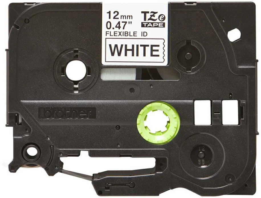 Brother | TZe-261 Laminated Tape | Juodas on Baltas | TZe | 8 m | 3.6 cm