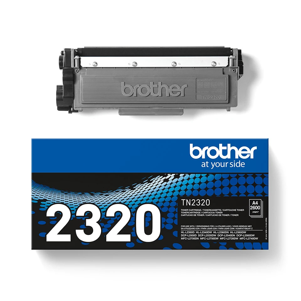 Brother TN-2320 | Toneris Cartridge | Juodas