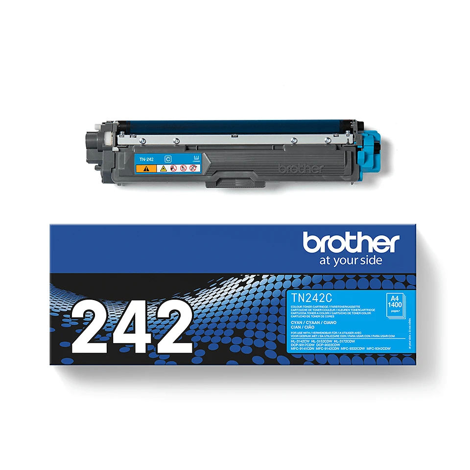 Brother TN-242C tonerio kasetė Originalus Žydras 1 vnt