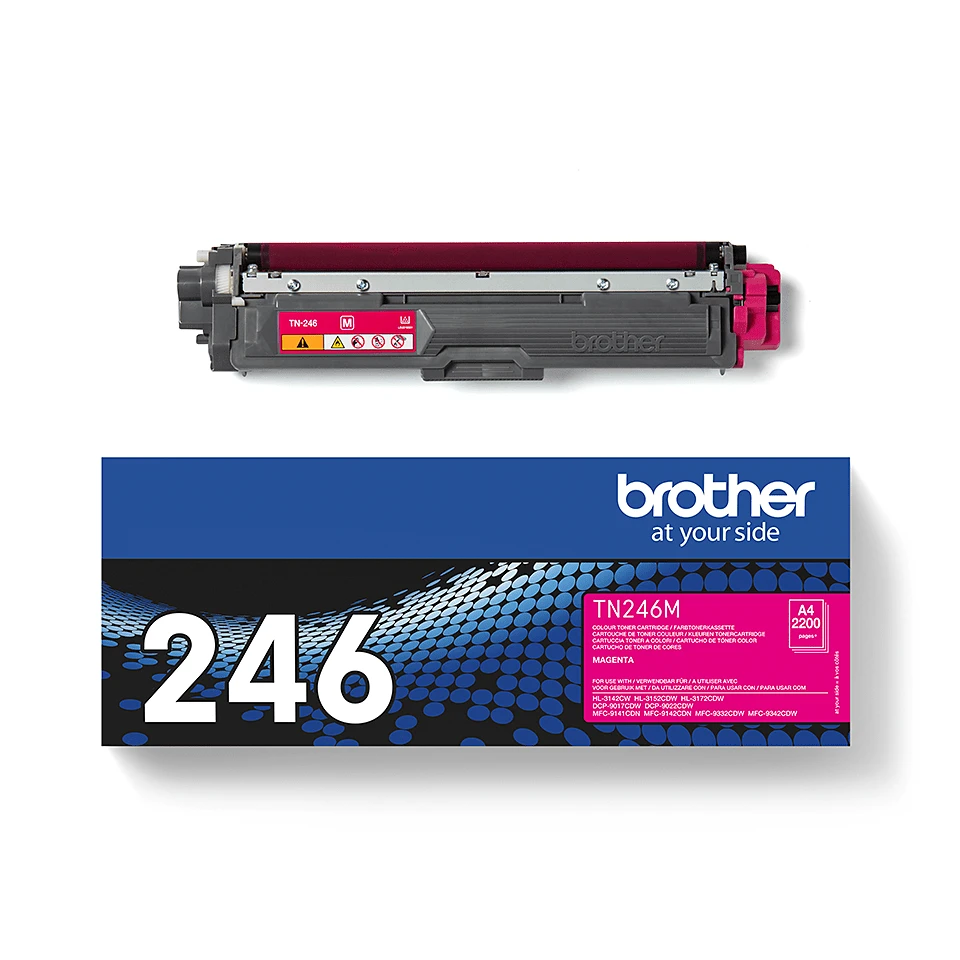 Brother TN-246M tonerio kasetė Originalus Rausvai raudona 1 vnt
