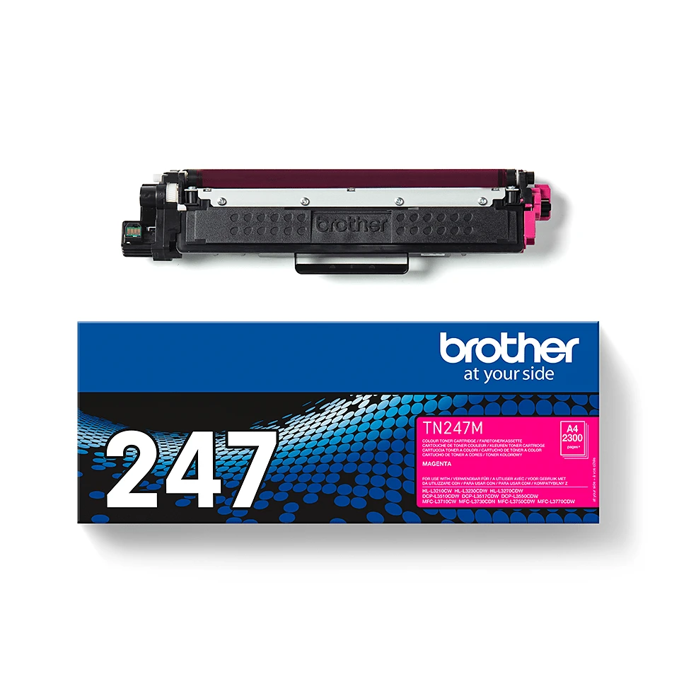 BROTHER TN-247C purpurinė tonerio kasetė, 2300 puslapių