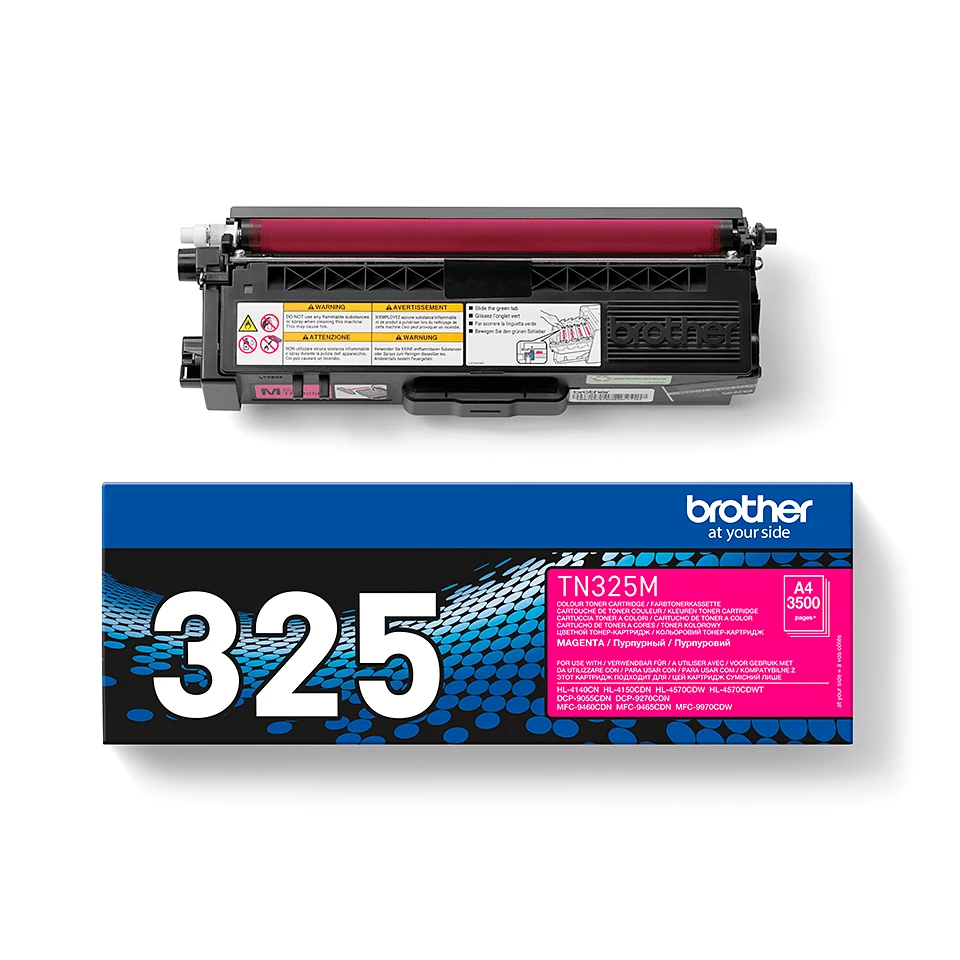 BROTHER TN-325M TONERIS HIGH MAGENTA 3500P