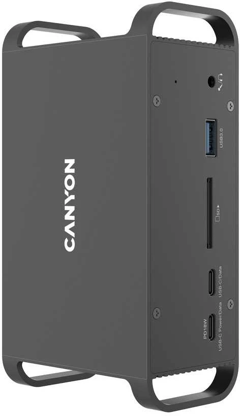 CANYON hub DS-95 14in1 USB-C Pilkas